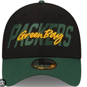 Youth Green Bay Packers New Era Black/Green 2022 NFL 9-Forty Snapback Hat